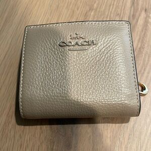 Coach women’s leather wallet